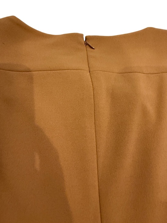 Calvin Klein Burnt Orange Midi Dress - Picture 9 of 10